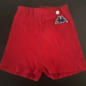 Red Kappa Shorts